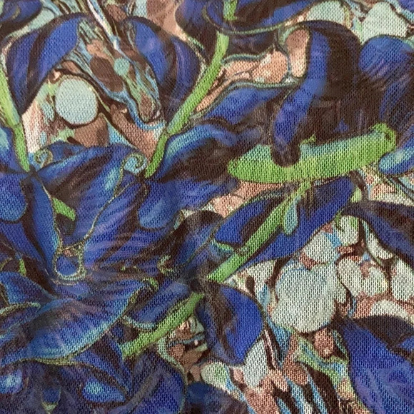 Desigual Locomotion Layered Dress in Blues - Small - Picture 7 of 10